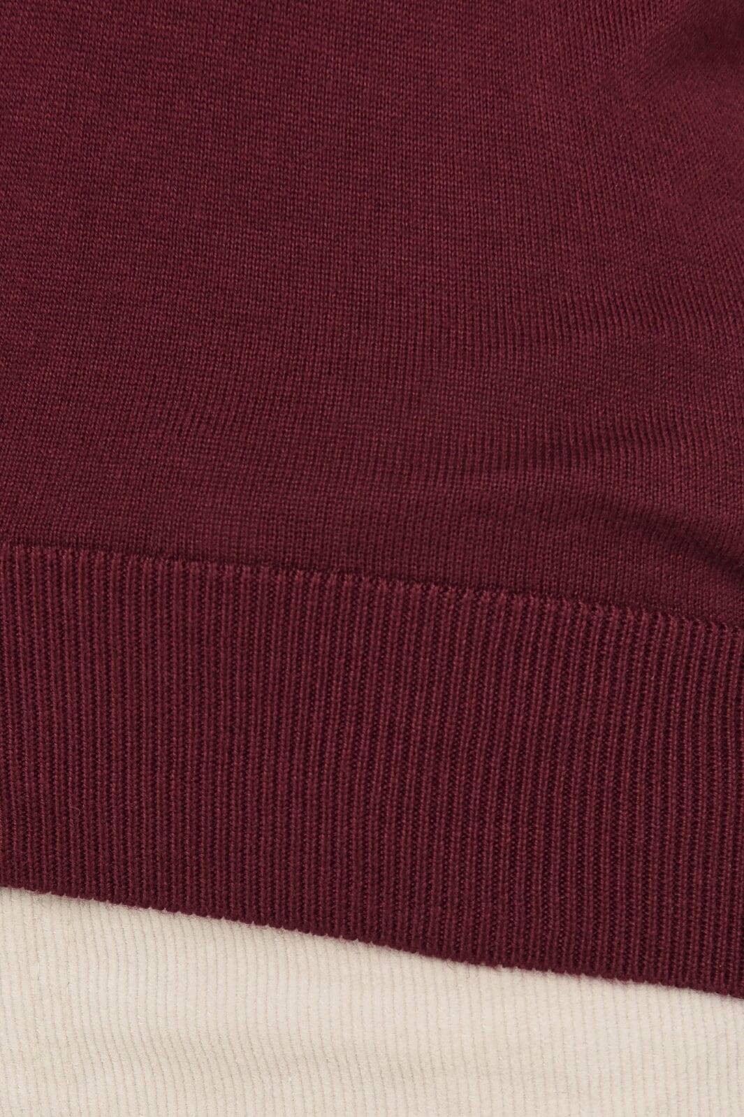 Only - Onlcathrine Ss Polo Neck Knt 15347183 - 4752643 - Cabernet