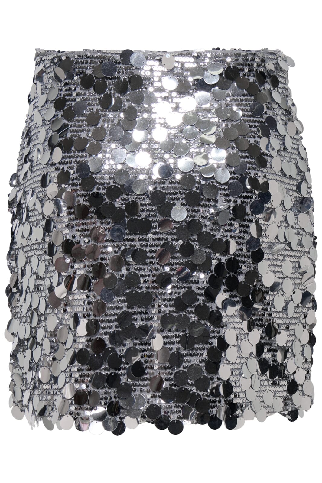 Only - Onljadel Sequins Skirt - 4732778 Silver W Silver Sequins