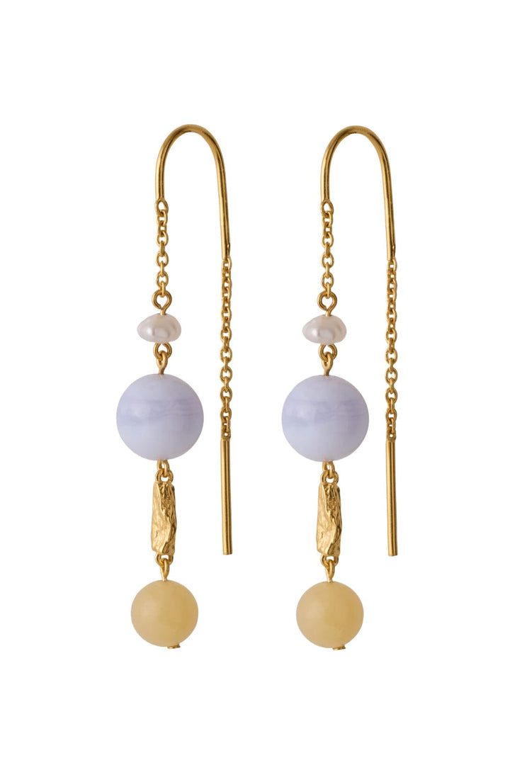 Pernille Corydon Jewellery - Summer Surprise Earrings - Golden Plated