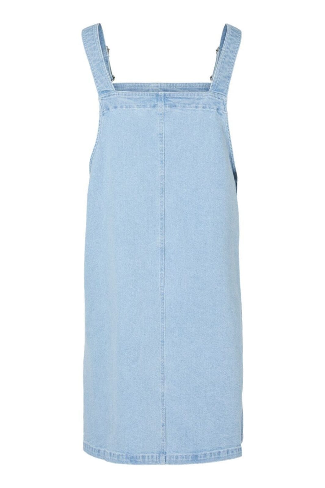 Pieces - Pcmonica Sl Denim Spencer Dress - 4865972 Light Blue Denim