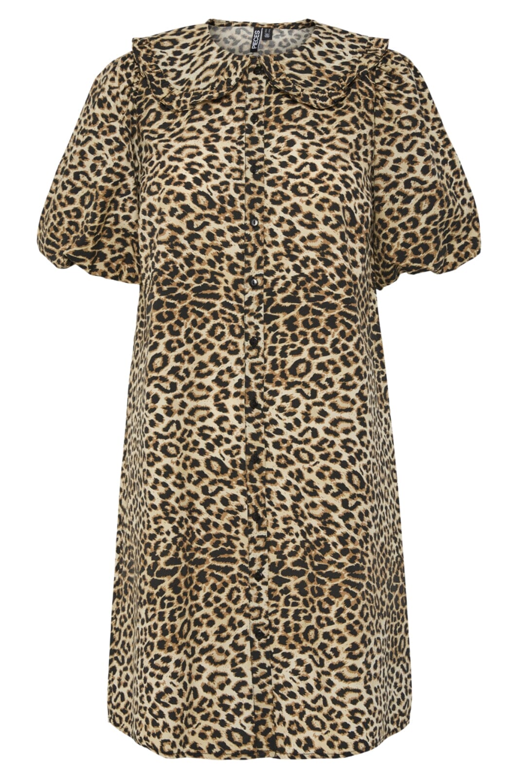 Pieces - Pcnancy Ss Short Short Dress - 4703552 Dove Leo
