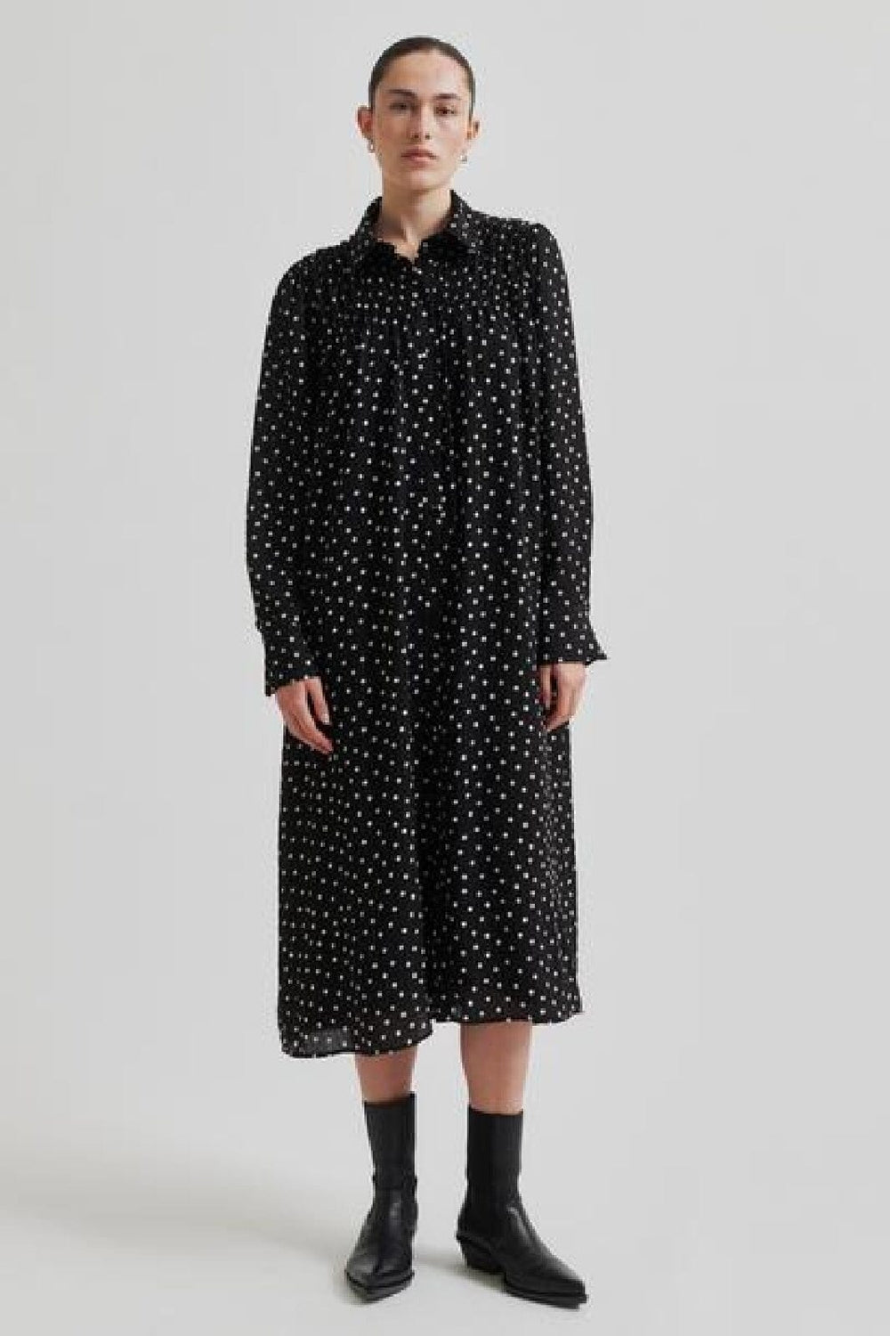 Second Female - Tuva Dress 59494 - Black