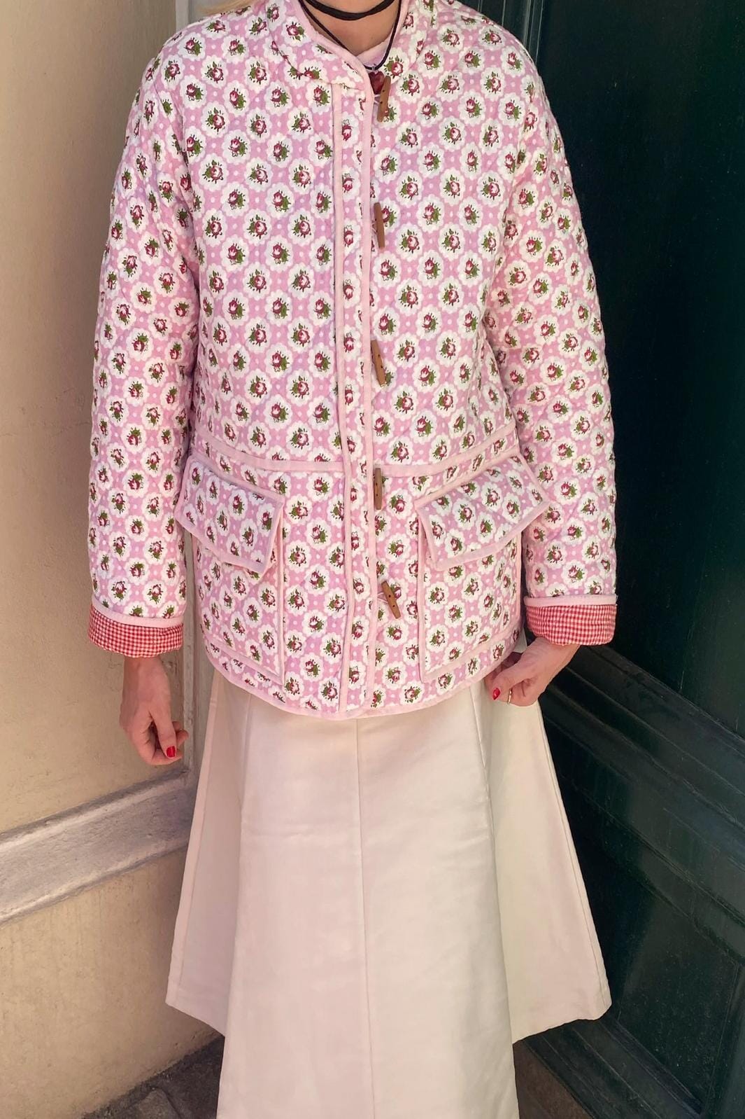 Sissel Edelbo - Adriane Jacket SE 1505 - Blossom & Gingham