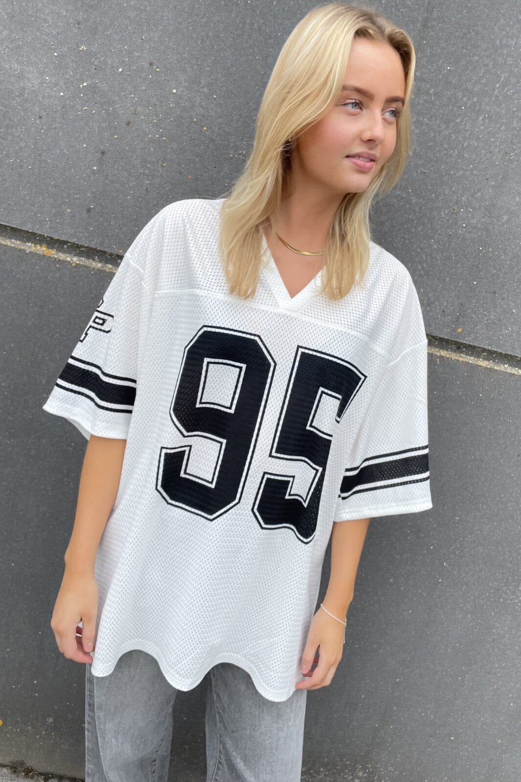 Forudbestilling - Sisters Point - Sports-Tee - 110 White/Black T-shirts 