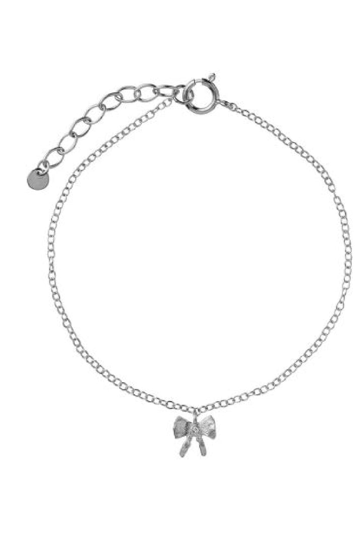 Stine A - Petit Bow With Stone Bracelet Silver - 3216-00