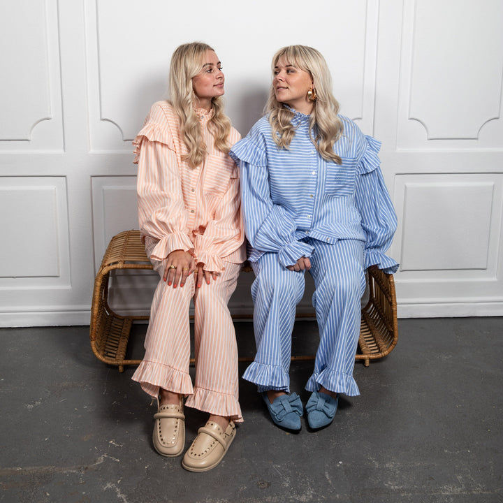 Stories From The Atelier By Copenhagen Shoes - Sea Breeze Pants - 0025 Blue