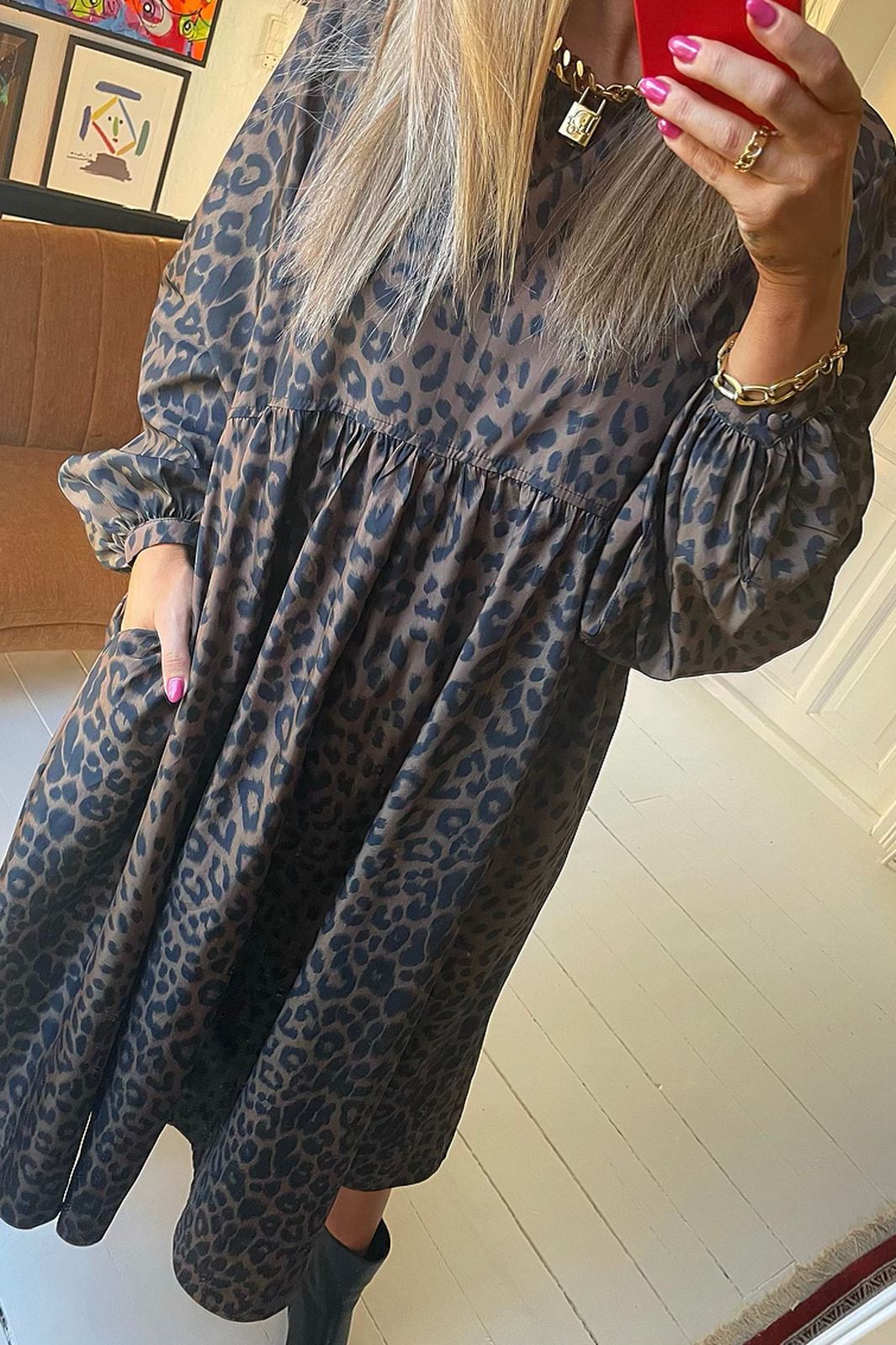 Valentin Studio - Carrie Dress - Leopard