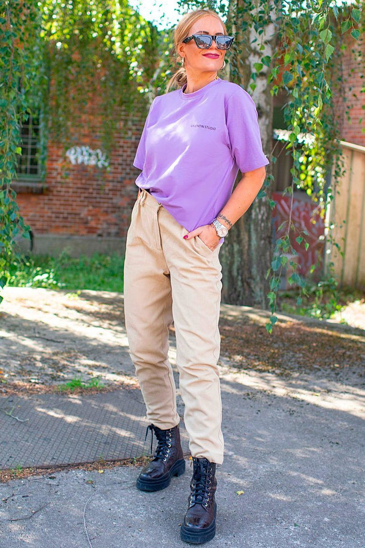 Forudbestilling - Valentin Studio - Cosy Pants - Sand (Slut September) Bukser 