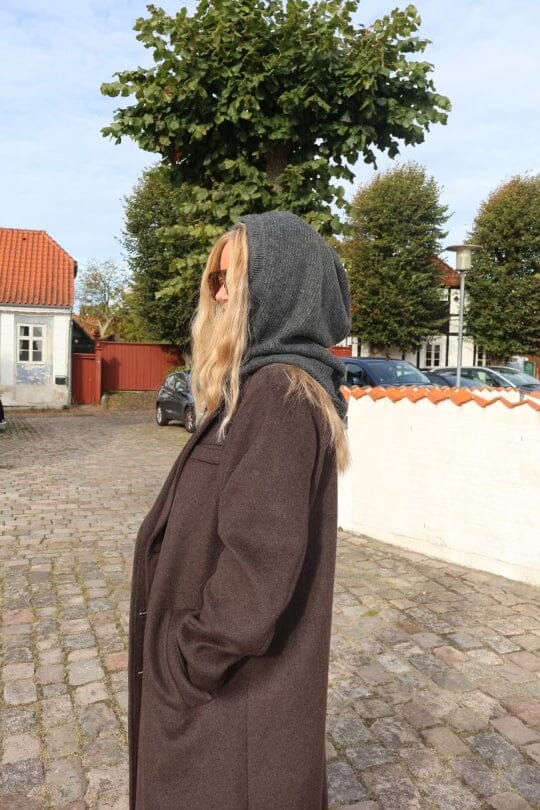 Valentin Studio - Knitted Balaclava - 132 Antracit