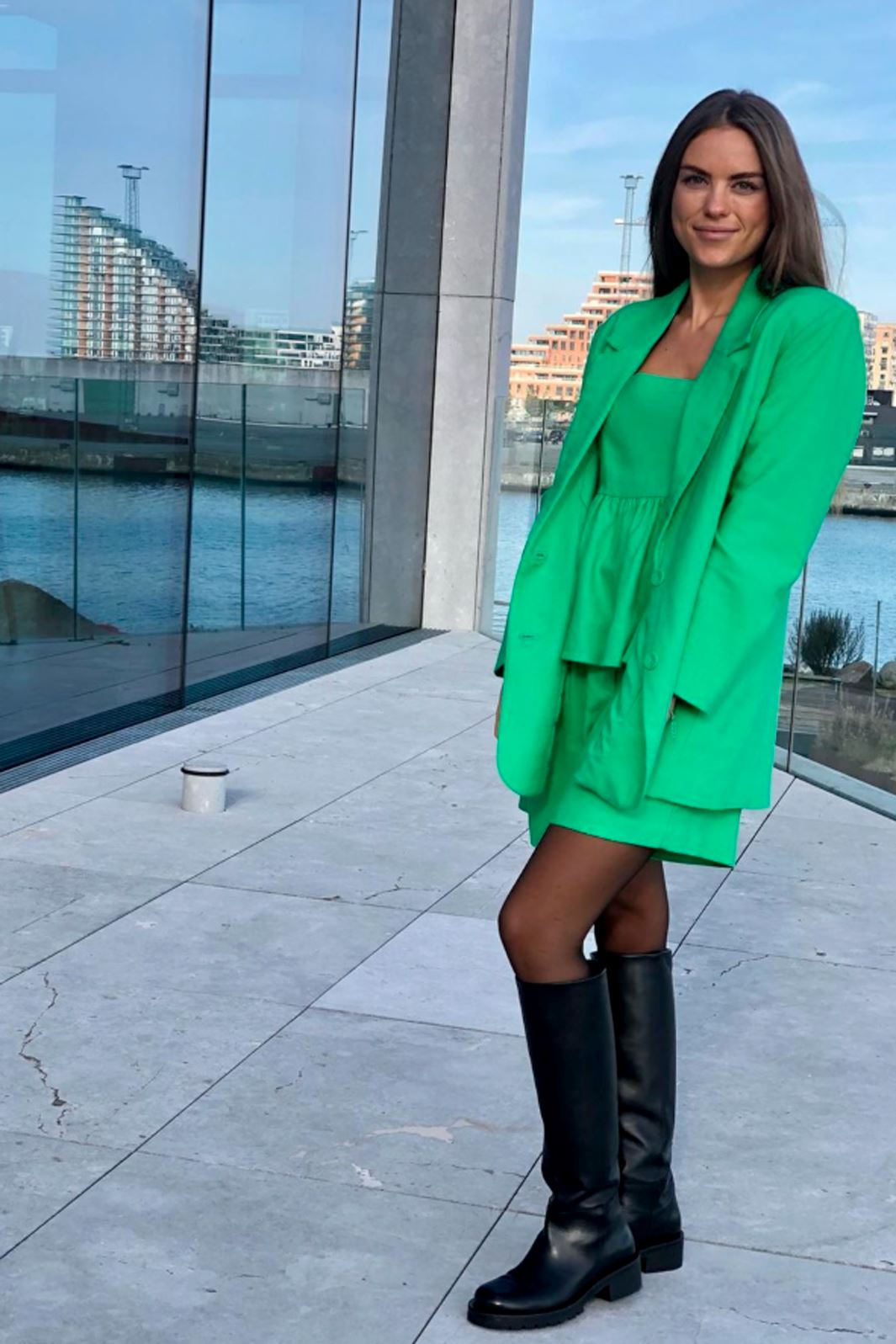 YAS - YasIsma Hw Shorts - Irish Green