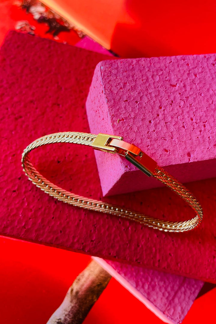 FRIIHOF+SIIG - Linnea Bracelet - Forgyldt(1 stk.)