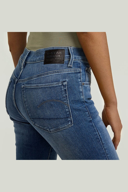 G-Star - 3301 Skinny Wmn D05175-8968-071 - Medium Aged