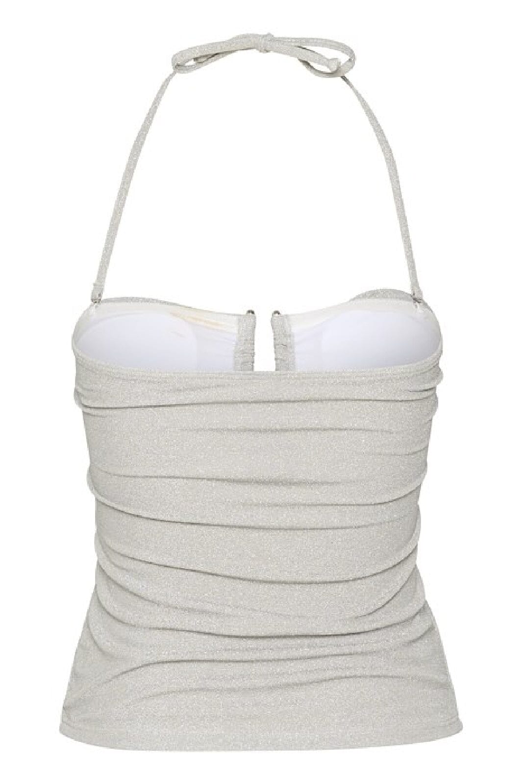 Gestuz - AlexiaGZ tube top - Silver