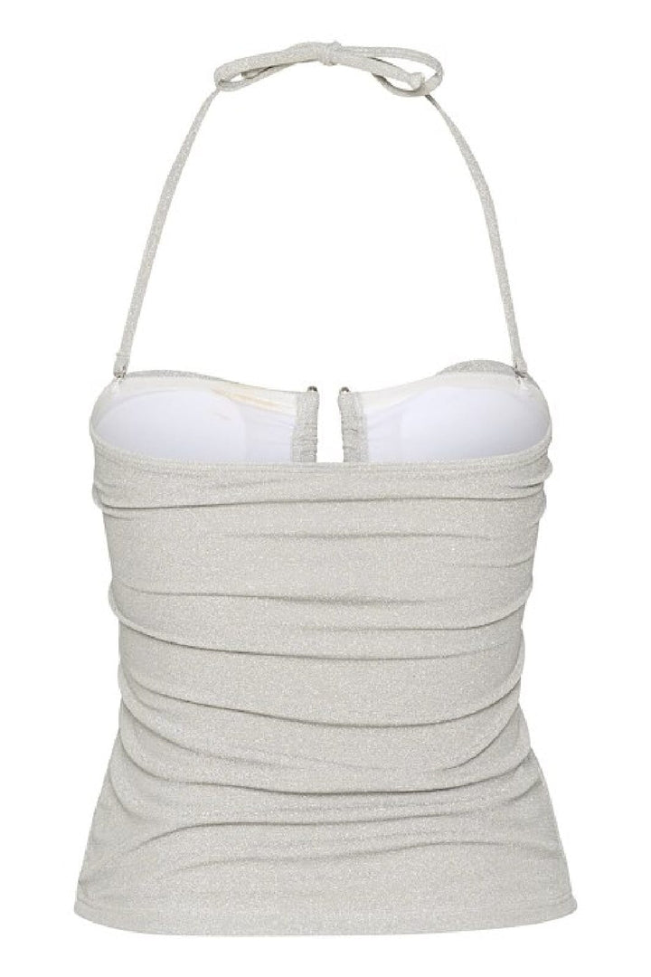 Gestuz - AlexiaGZ tube top - Silver