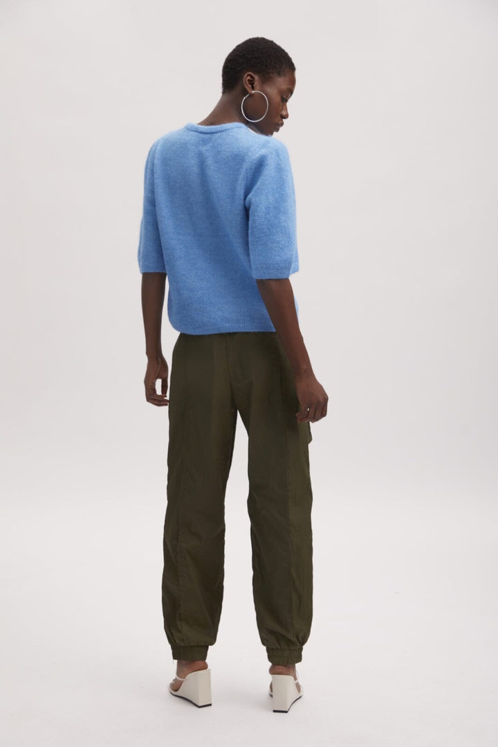 Gestuz - AlphaGZ tee - Malibu Blue Melange