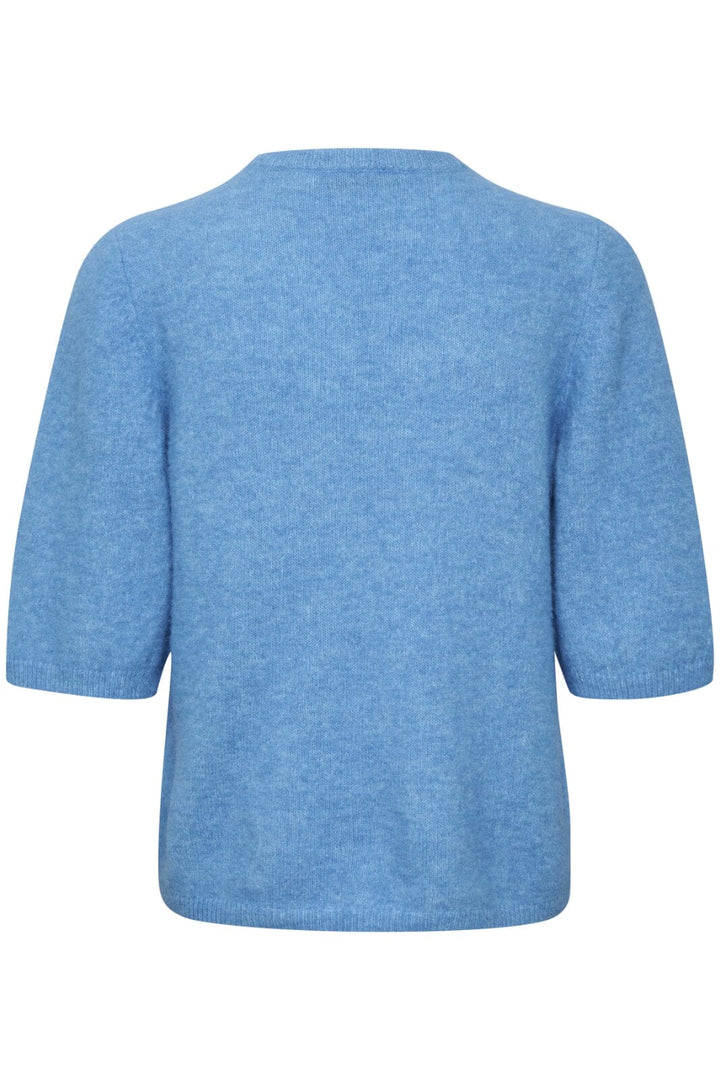 Gestuz - AlphaGZ tee - Malibu Blue Melange