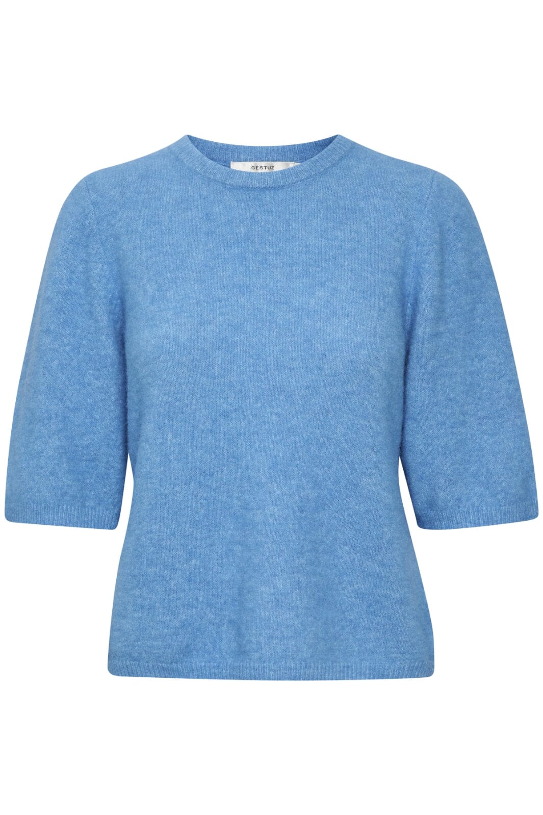 Gestuz - AlphaGZ tee - Malibu Blue Melange