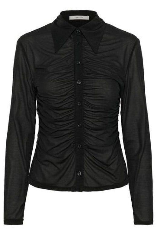 Gestuz - Gzabbie Shirt 10910836 - 100017 - Black Skjorter 