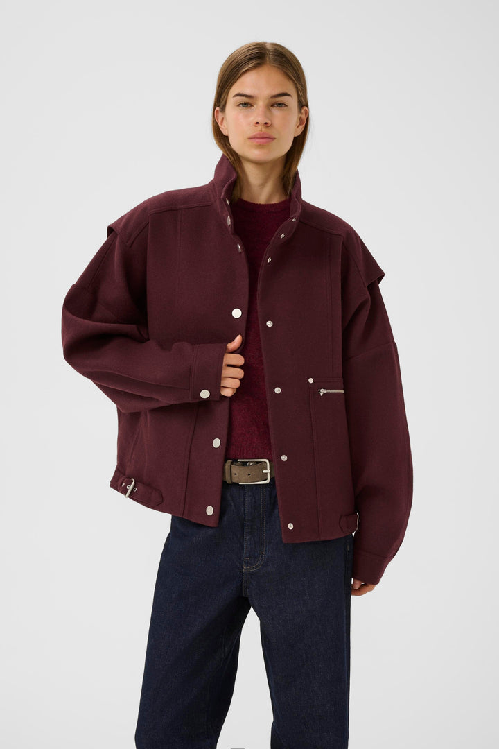 Gestuz - Gzdiaz Jacket 10910610 - 108291 - Aronia Jakker 