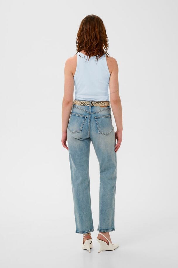 Gestuz - Gzdrew Logo Tank 2.0 10910066 - 134016 - Blue Finch Toppe 