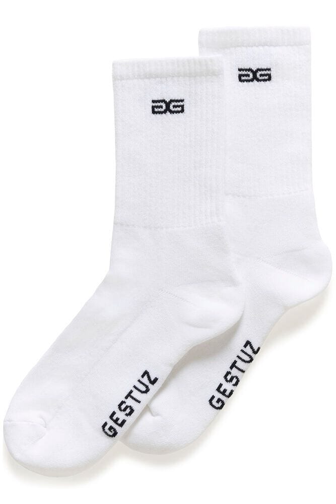 Gestuz - Gzgg Socks 10910919 - 110601 - Bright White Strømper 