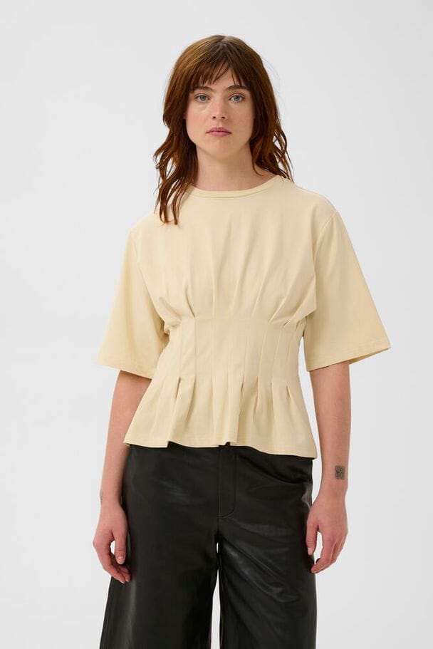 Gestuz - Gzinez Tee 10910147 - 130513 - Frozen Dew Bluser 