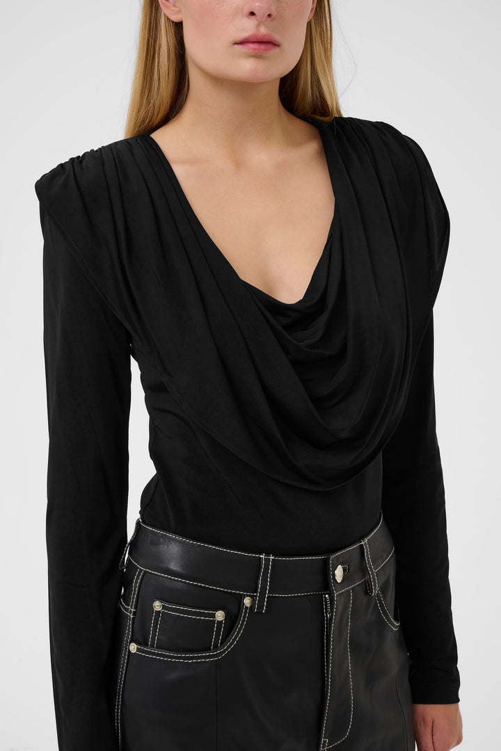 Gestuz - Gzlaily Ls Top 10910980 - 100017 - Black Bluser 