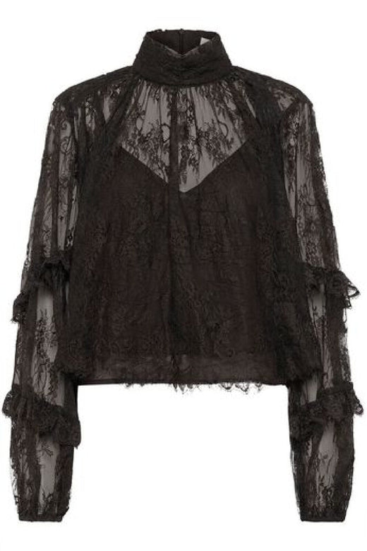 Gestuz - Gzlami Blouse 10910810 - 191018 - Ganache Bluser 