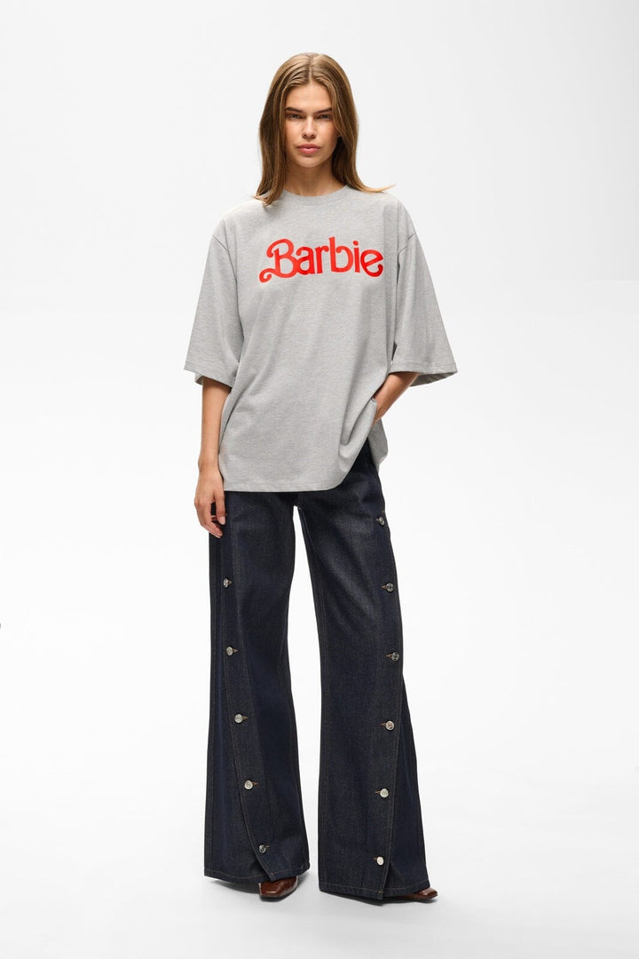 Gestuz - Gznadya Tee 10911950 - 100493 - Light Grey Melange