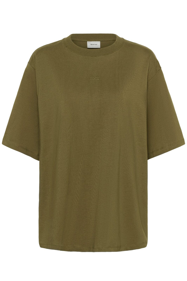 Gestuz - Gztimune Tee 10911405 - 190622 - Military Olive T-shirts 