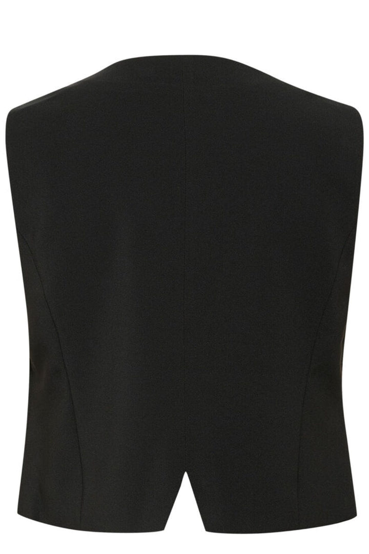 Gestuz - JoelleGZ short waistcoat - Black Veste 