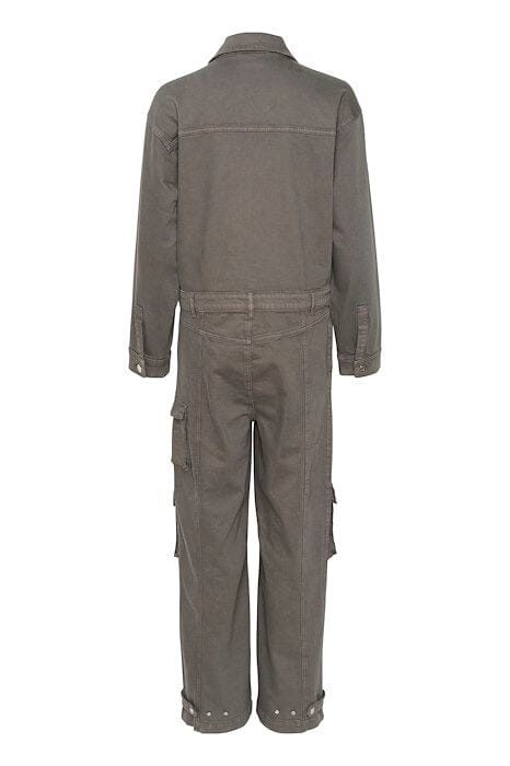 Gestuz - MirzaGZ jumpsuit - Gunmetal Grey