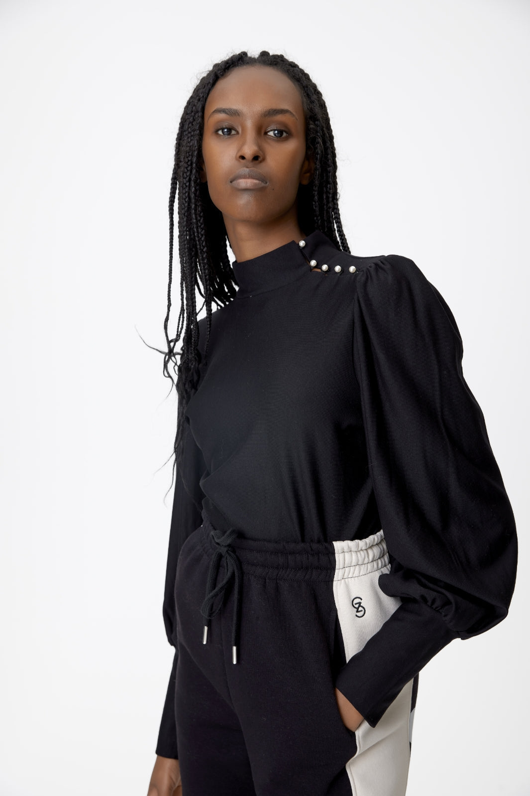 Gestuz - RifaGZ button blouse - Black