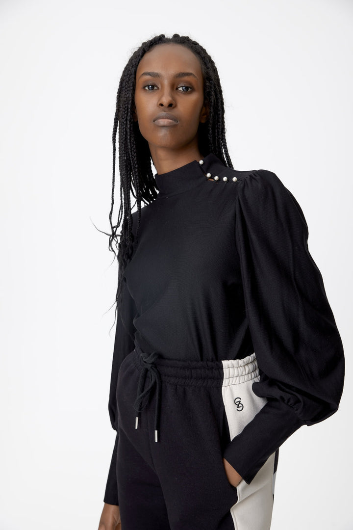 Gestuz - RifaGZ button blouse - Black