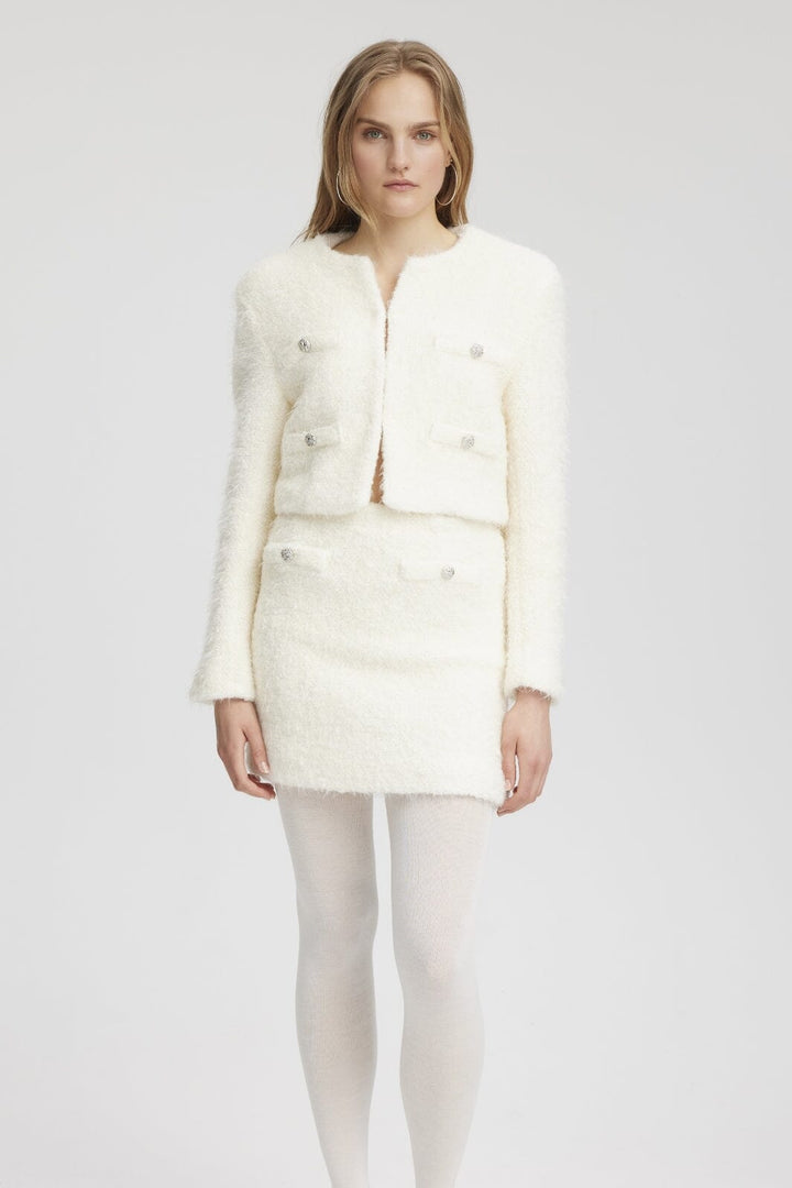 Gestuz - YalanaGZ HW mini skirt - Egret