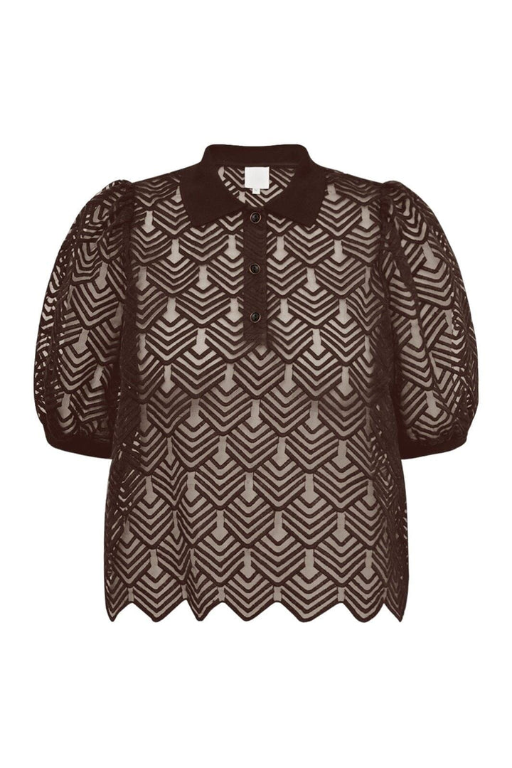 Gossia - Avago Polo Tee G2453 - Chocolate