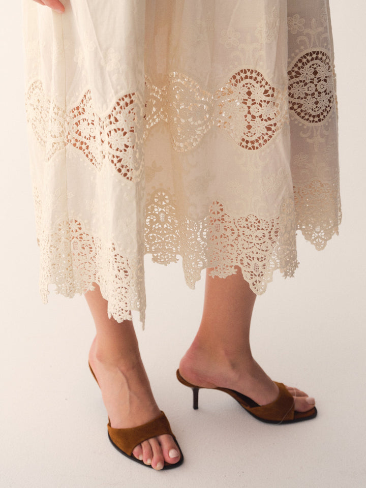 Gossia - Chiligo Dress G2870 - Creme Kjoler 