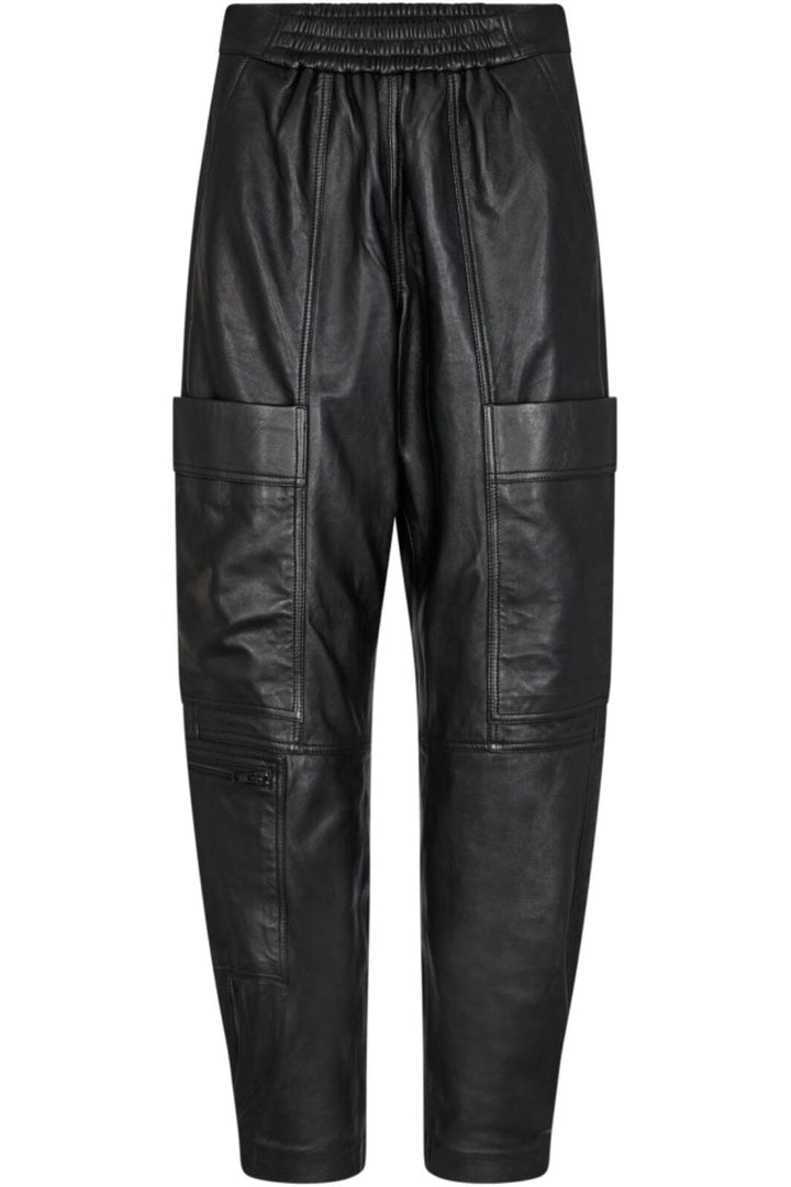 Gossia - CinnaGO Leather Pant - Black