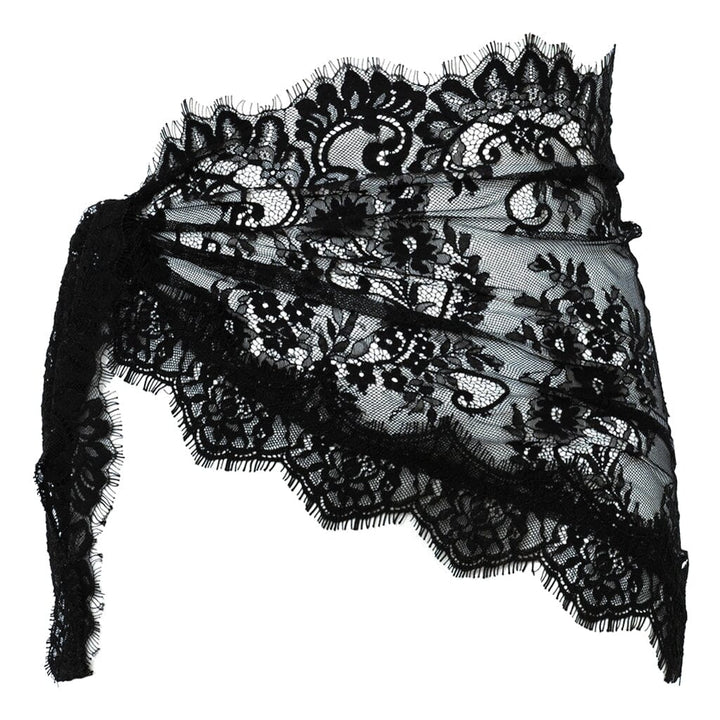Gossia - Florago Scarf G2968 - Black Tørklæder 