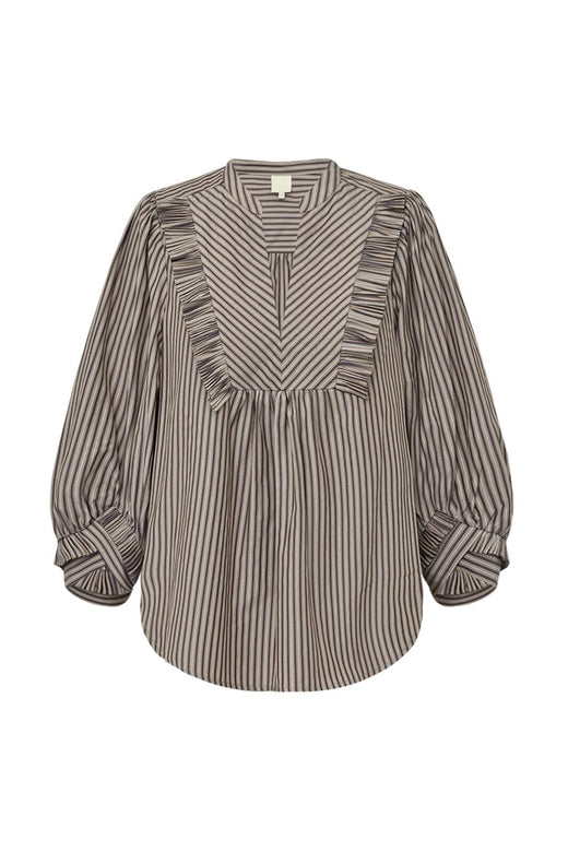Gossia - Meego Liv Blouse G2731 - Brown Stripes