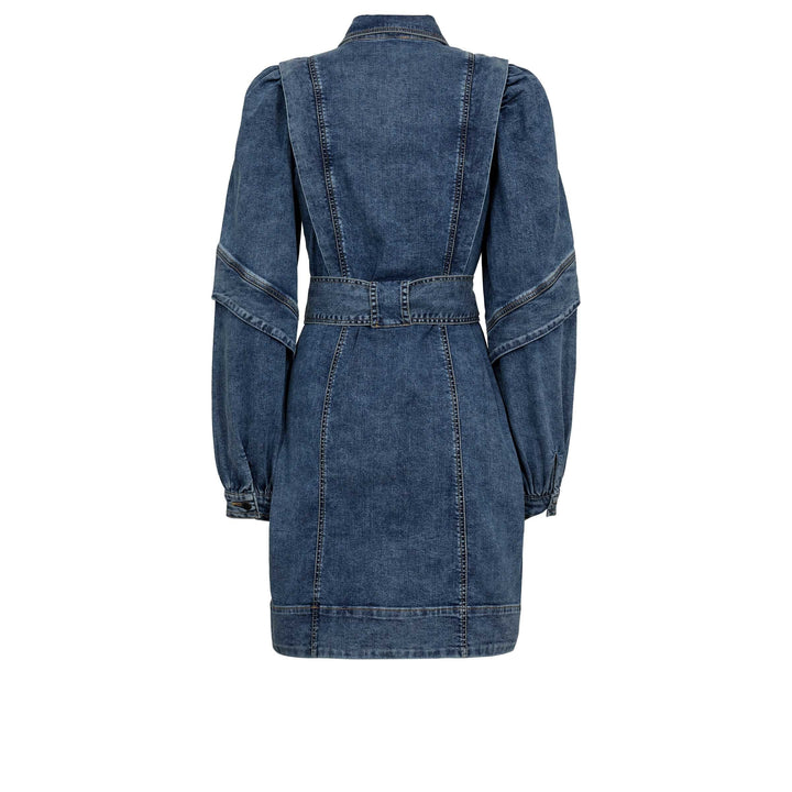 Gossia - Myliago Dress G2627 - Mid Blue Denim Kjoler 