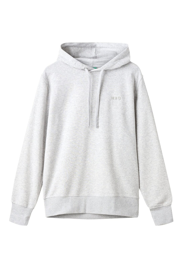 H2O - Happy Organic Sweat Hoodie - 1020 Lt. Grey Mel