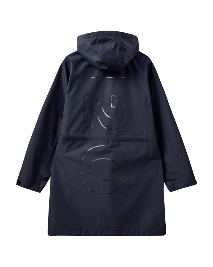 H2O - Rømø Lw Rain Long Jacket - 2500 Navy