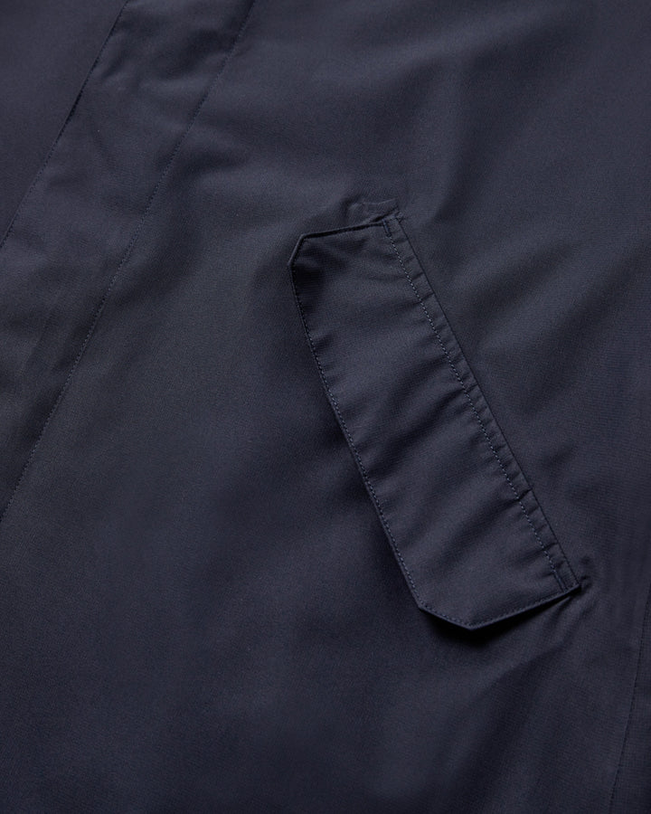 H2O - Rømø Lw Rain Long Jacket - 2500 Navy