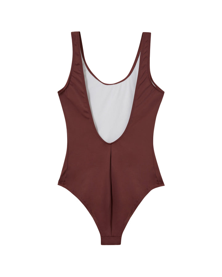 H2O - Tornø Logo Swimsuit 100956 - 3551 - Bark Badedragter 