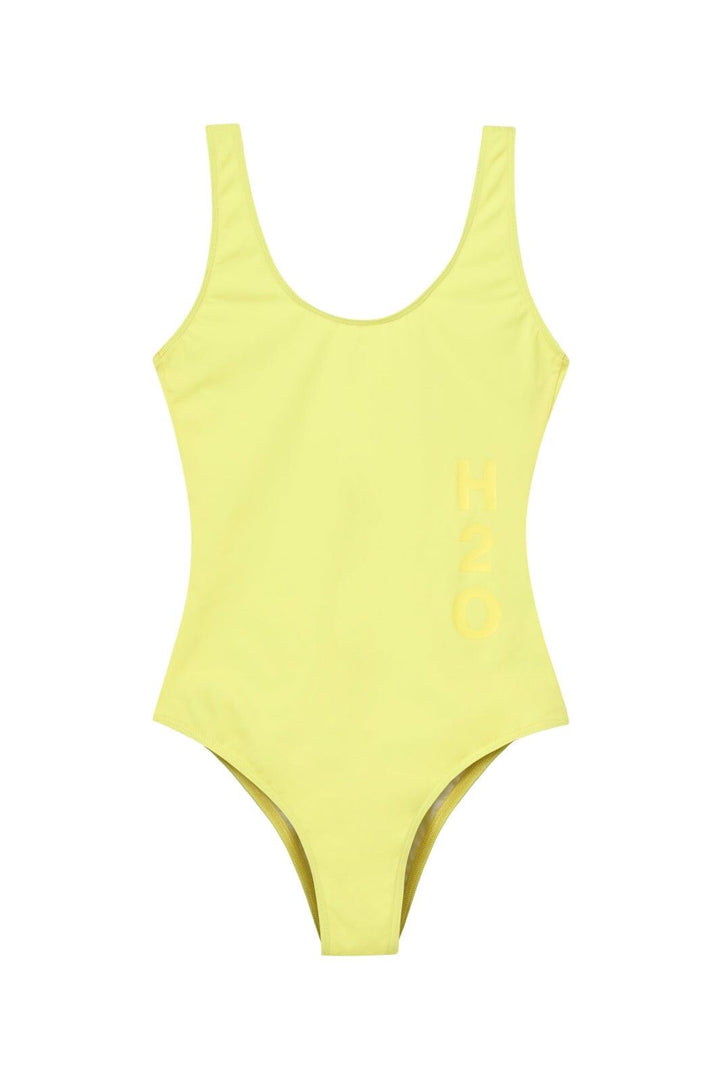 H2O - Tornø Logo Swimsuit 100956 - 5024 - Lemon Pie Badedragter 