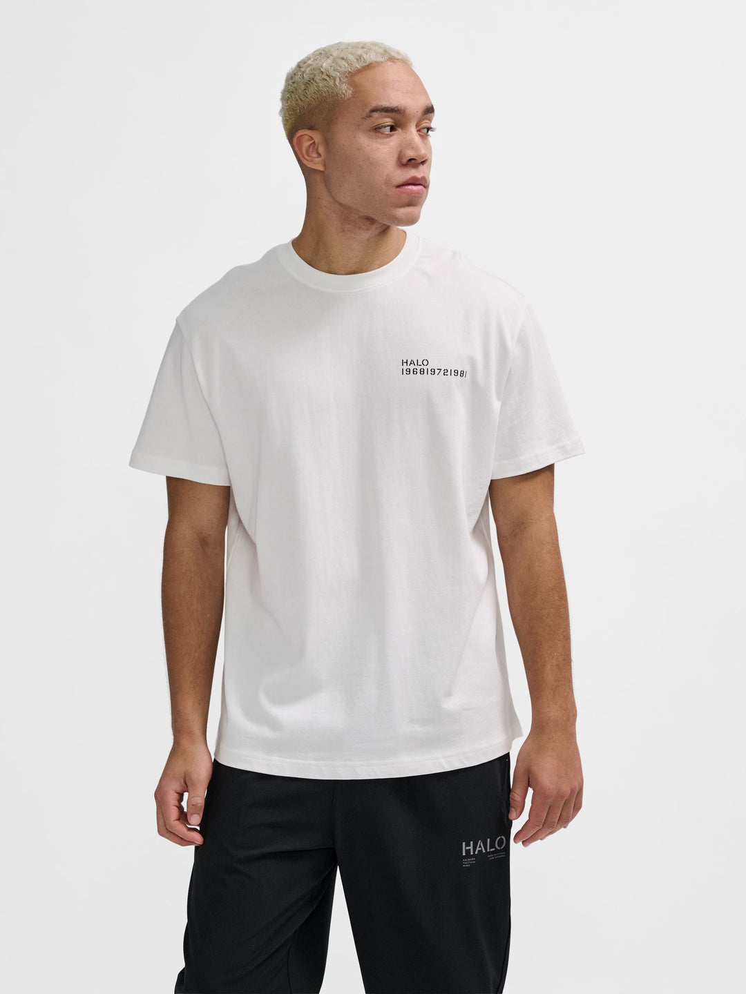 Halo - Essential T-Shirt 610560 - 9801 - Bright White T-shirts 