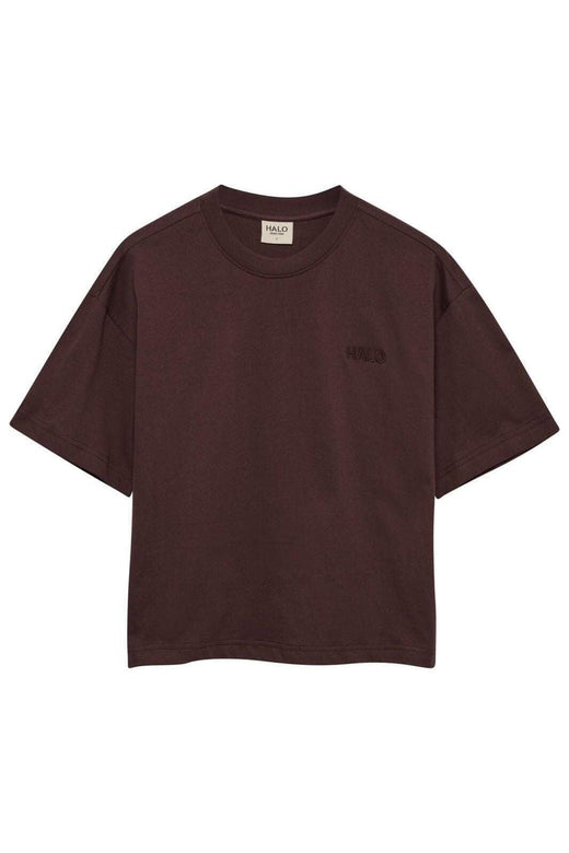 Halo - Women Logo T-Shirt 231880 - 8415 - Bitter Chocolate T-shirts 
