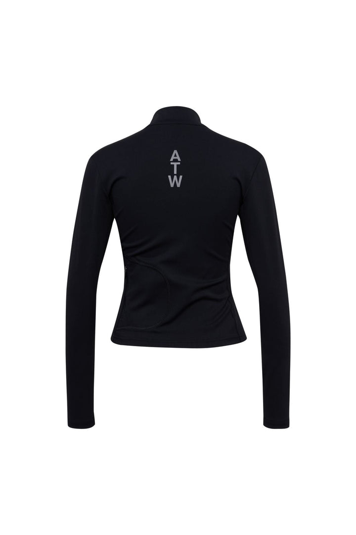 Halo - Womens Training Zip Shirt 229071 - 2001 - Black