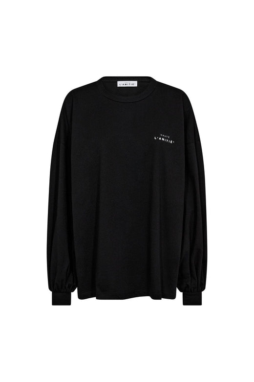 Haute L'Amitié - Crew Neck Ls Tee HL10420 - Black